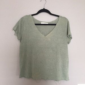 Urban Outfitters V-neck oversized tee